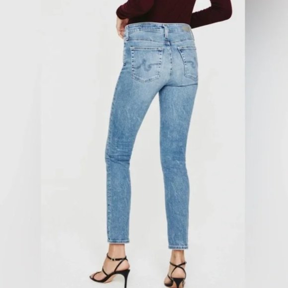 New AG Mari High Rise Slim Straight Leg Jeans in 18 Years Pride size 25 - Picture 2 of 16